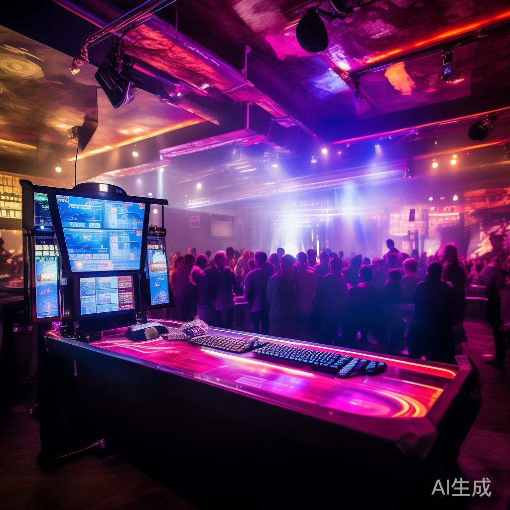 在某知名夜店引入cq9电子游戏的互动娱乐系统后，现