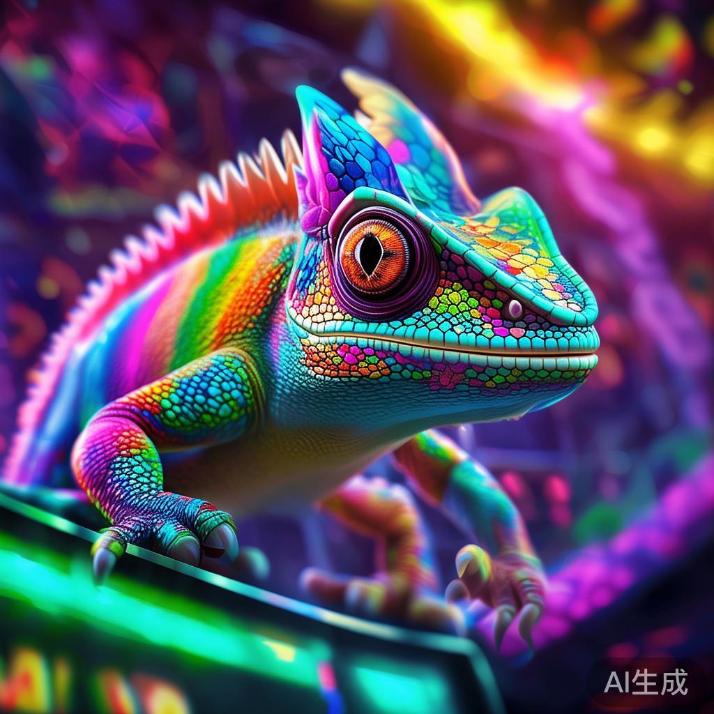 【变色龙】符号具有变色能力，玩家每次旋转后，该符号